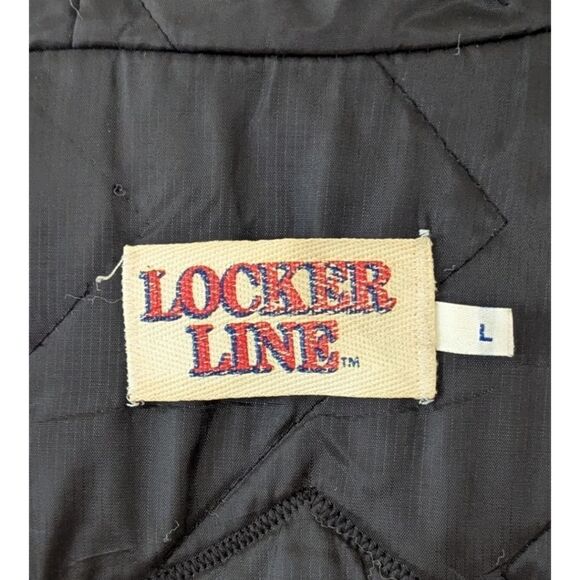 Vintage Oakland Raiders x Locker Line Big Logo Black Hooded Parka Jacket Size L - Picture 10 of 10